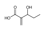 (+/-)-3-hydroxy-2-methylenepentanoic acid Structure