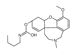 galanthamine n-butylcarbamate Structure