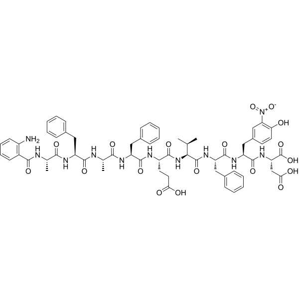 Fluorescent Substrate for Glu-Specific Proteases结构式