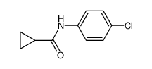 Cyclopropan-4-chlor-carboxanilid结构式