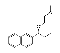 (R)-2-(1-(2-methoxyethoxy)propyl)naphthalene结构式