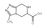 1,2,4-Triazolo[4,3-a]pyrazine-6-carboxylicacid,5,6,7,8-tetrahydro-3-methyl-(9CI) Structure