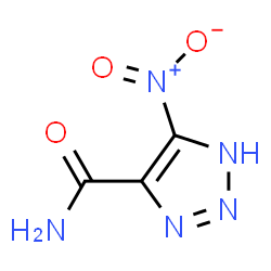 1H-1,2,3-Triazole-4-carboxamide,5-nitro-(9CI) structure