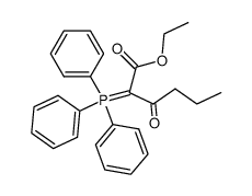 ethyl 3-oxo-2-(triphenylphosphoranylidene)-4-hexenoate Structure