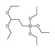 (3,3-diethoxypropyl)triethoxysilane Structure