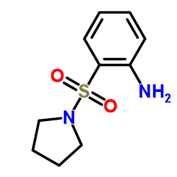 2-(1-Pyrrolidinylsulfonyl)-Benzenamine Structure