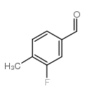 3-FLUORO-4-METHYLBENZALDEHYDE structure