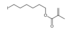 6-iodohexyl 2-methylprop-2-enoate结构式