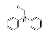 chloromethyl(diphenyl)silane Structure