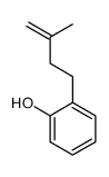 2-(3-methylbut-3-enyl)phenol Structure