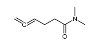 N,N-dimethylhexa-4,5-dien-amide结构式