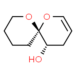 1,7-Dioxaspiro5.5undec-2-en-5-ol, trans- structure