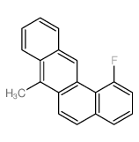 1-fluoro-7-methylbenzo[a]anthracene Structure