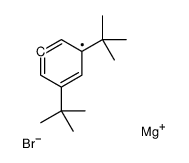 magnesium,1,3-ditert-butylbenzene-5-ide,bromide Structure