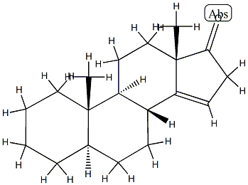 5α-Androst-14-en-17-one Structure