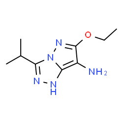 1H-Pyrazolo[5,1-c]-1,2,4-triazol-7-amine,6-ethoxy-3-(1-methylethyl)-(9CI)结构式