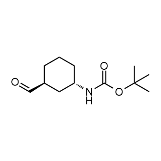 tert-Butyl ((1S,3S)-3-formylcyclohexyl)carbamate picture