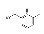 (6-Methyl-1-oxy-[2]pyridyl)-methanol结构式