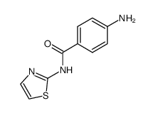 4-amino-N-thiazol-2-yl-benzamide structure