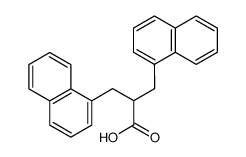 α-(1-naphthalenylmethyl)-1-naphthalenepropanoic acid Structure