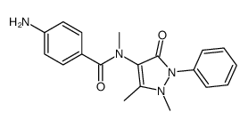 p-Amino-N-(1,2-dihydro-1,5-dimethyl-3-oxo-2-phenyl-3H-pyrazol-4-yl)-N-methylbenzamide picture