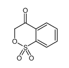 1,1-dioxo-2,1λ6-benzoxathiin-4-one Structure