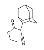ethyl 2-(2-adamantyl)-2-cyanoacetate结构式