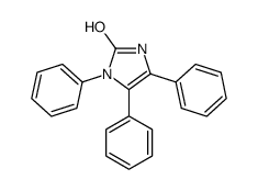 1,4,5-Triphenyl-1,3-dihydro-2H-imidazol-2-one Structure