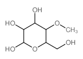 Mannopyranose, 4-O-methyl-, D- (8CI)结构式