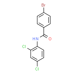 4-Bromo-N-(2,4-dichlorophenyl)benzamide结构式