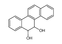 chrysene-5,6-dihydrodiol结构式