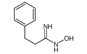 N-HYDROXY-3-PHENYL-PROPIONAMIDINE结构式