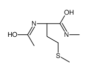 (2S)-2-acetamido-N-methyl-4-methylsulfanylbutanamide Structure