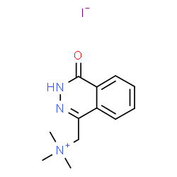 N,N,N-Trimethyl(4-oxo-3,4-dihydro-1-phthalazinyl)methanaminium iodide Structure