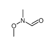 N-甲氧基-N-甲基甲酰胺结构式