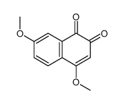4,7-Dimethoxy-1,2-naphthoquinone structure