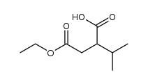 2-Isopropylbernsteinsaeure-4-ethylester Structure