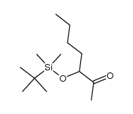 3-((tert-butyldimethylsilyl)oxy)heptan-2-one结构式