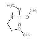 N-dimethoxyphosphoryl-2-methoxy-ethanamine structure