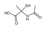 Alanine, N-acetyl-2-mercapto- (9CI)结构式