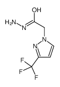(3-TRIFLUOROMETHYL-PYRAZOL-1-YL)-ACETIC ACID HYDRAZIDE结构式