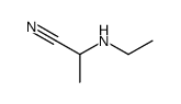 N-ethyl-DL-alanine nitrile结构式