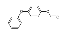 4-phenoxyphenyl formate结构式