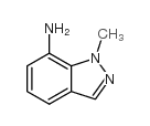 7-AMINO-1-METHYLINDAZOLE structure