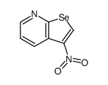 3-nitro-selenolo[2,3-b]pyridine结构式