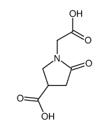 4-carboxy-2-oxopyrrolidine-1-acetic acid结构式