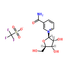 烟酰胺核糖甙三氟甲烷磺酸酯结构式