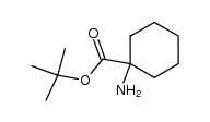 1-Amino-cyclohexan-1-carbonsaeure-tert-butylester Structure