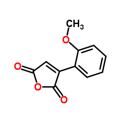 3-(2-Methoxyphenyl)-2,5-furandione Structure