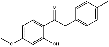 1-(2-hydroxy-4-methoxyphenyl)-2-p-tolylethanone Structure